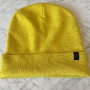 Lululemon Athletica Yellow Beanie